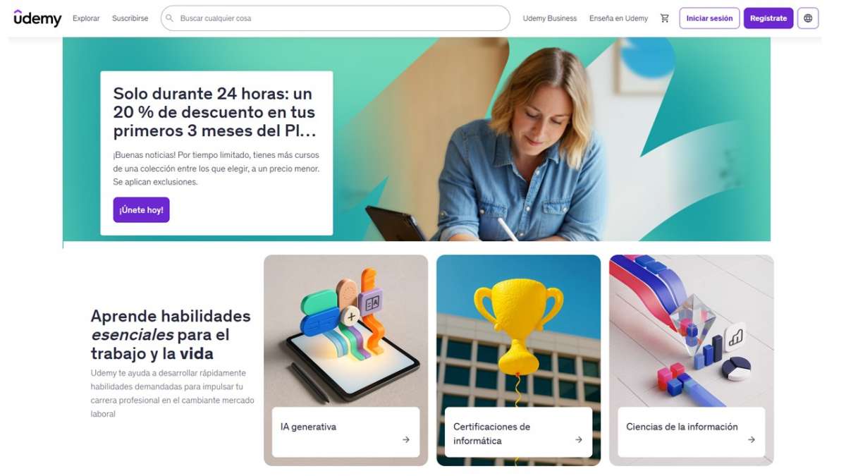 1,4 millones de registros comprometidos en el ciberataque a la plataforma de cursos online Udemy